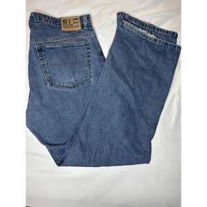 Vintage Ralph Lauren Polo Jeans Company Denim Blue‎ Jeans Jeans 36x34 Baggy Y2K